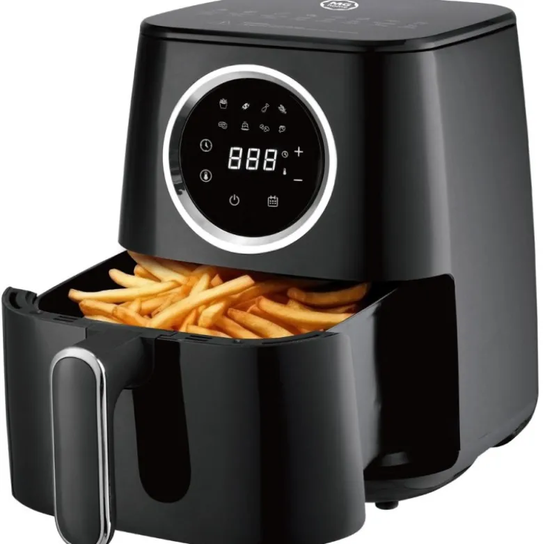 Airfryer 5 w 1 frytkownica beztłuszczowa MG Home Black Air Fryer 4.2 L czarna 1400W