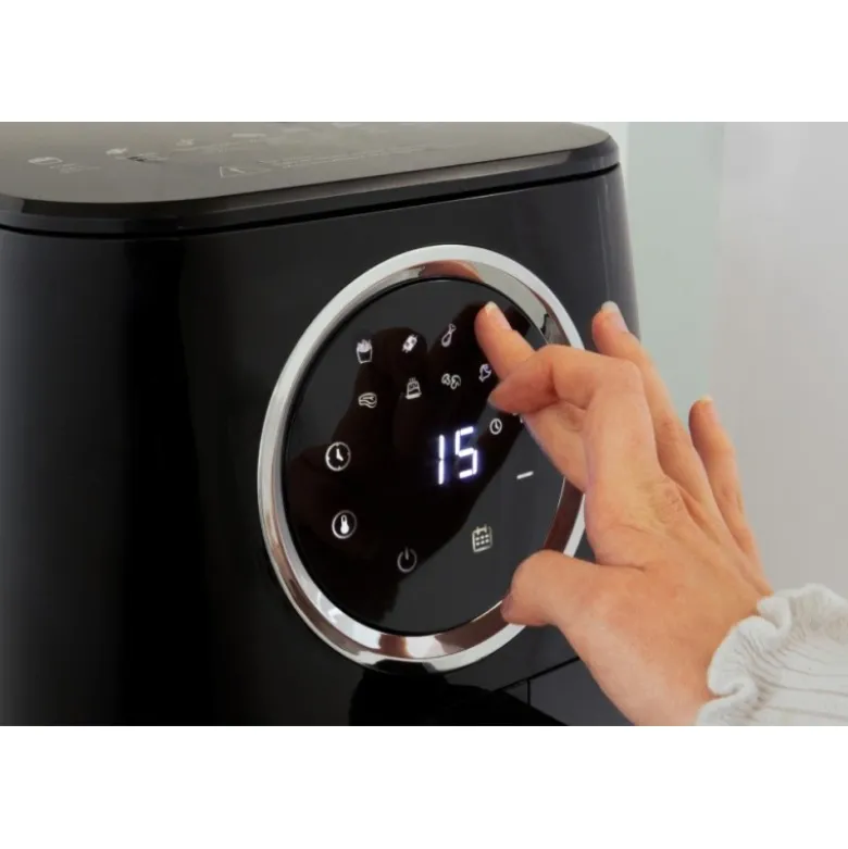 Airfryer 5 w 1 frytkownica beztłuszczowa MG Home Black Air Fryer 4.2 L czarna 1400W
