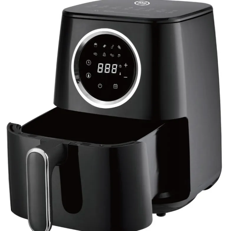 Airfryer 5 w 1 frytkownica beztłuszczowa MG Home Black Air Fryer 4.2 L czarna 1400W