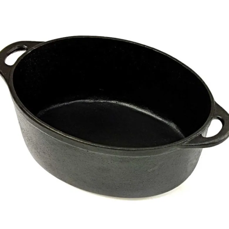 Brytfanna żeliwna Krisberg KR 2554 6.4L garnek 33 cm ciężki na indukcję