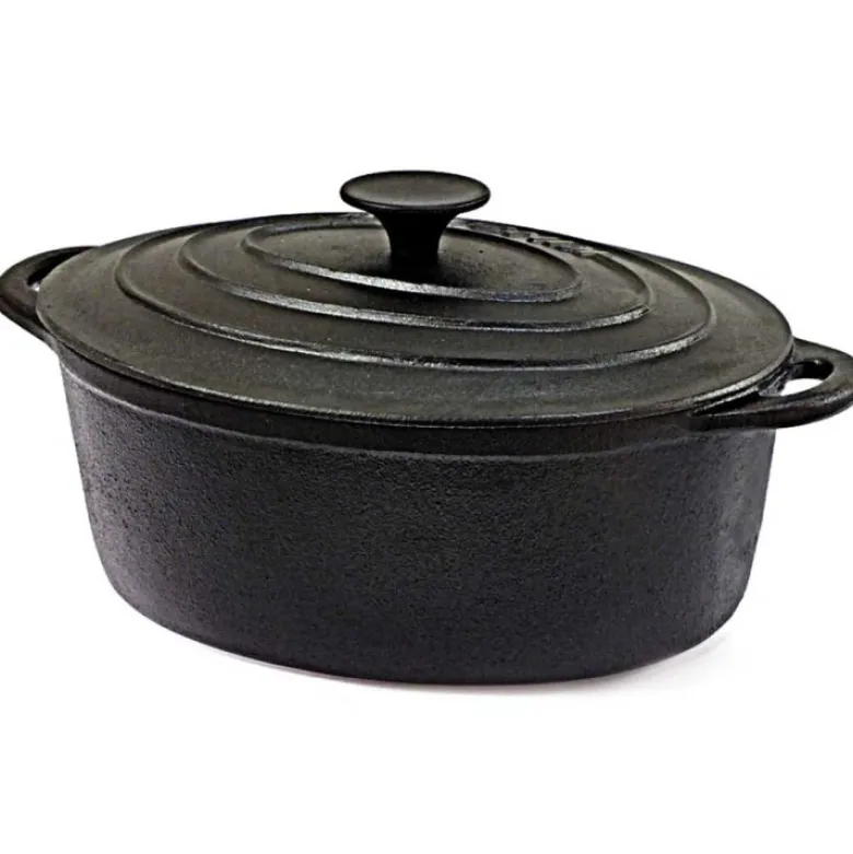 Brytfanna żeliwna Krisberg KR 2553 4.7L garnek 29 cm ciężki na indukcję