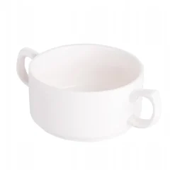 Bulionówka biała porcelana 280 ml flaczarka zestaw 6 sztuk salaterka 11 cm Altom regular