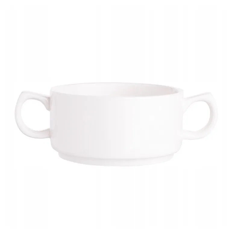 Bulionówka biała porcelana 280 ml flaczarka zestaw 12 sztuk salaterka 11 cm Altom regular