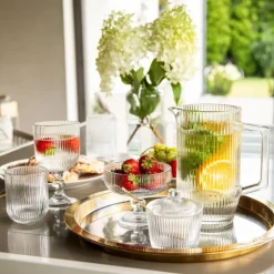 Cukiernica z pokrywką 210 ml z miejscem na łyżeczkę pojemnik na cukier Altom Design