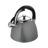 Czajnik stalowy na gaz Klausberg KB 7411 z gwizdkiem 2.2 L szary