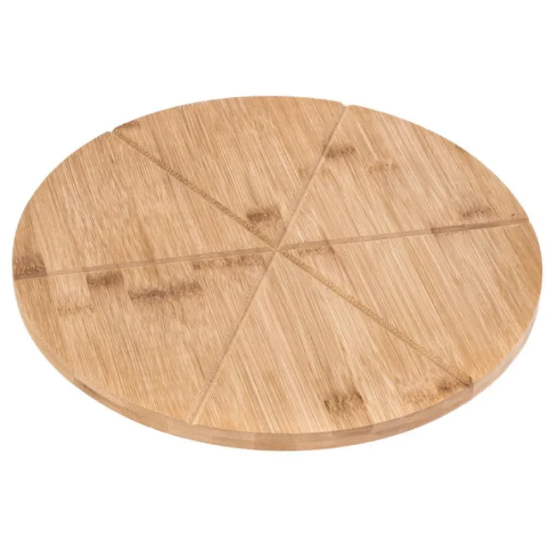 Deska bambusowa do pizzy Kinghoff KH 1565 drewniana mocna 35 cm