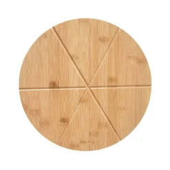 Deska bambusowa do pizzy Kinghoff KH 1565 drewniana mocna 35 cm