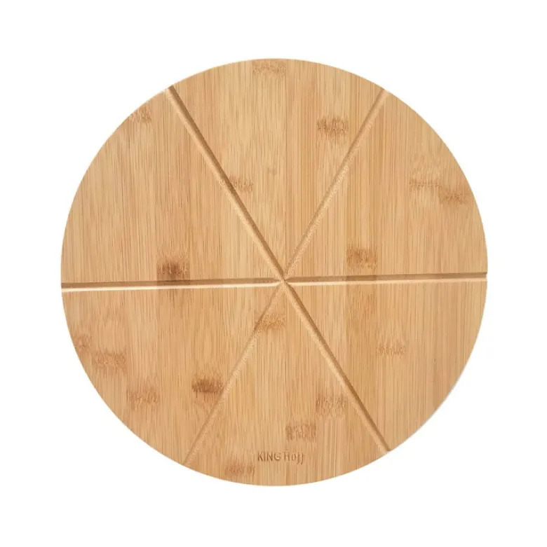 Deska bambusowa do pizzy Kinghoff KH 1565 drewniana mocna 35 cm