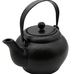 Dzbanek z zaparzaczem 900 ml imbryk czarny Tragar Bella Fiore A 383