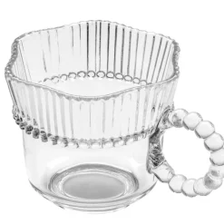Filiżanki 200 ml ze spodkami do kawy herbaty na 6 osób serwis kawowy Altom Design Vivienne zestaw 6 sztuk