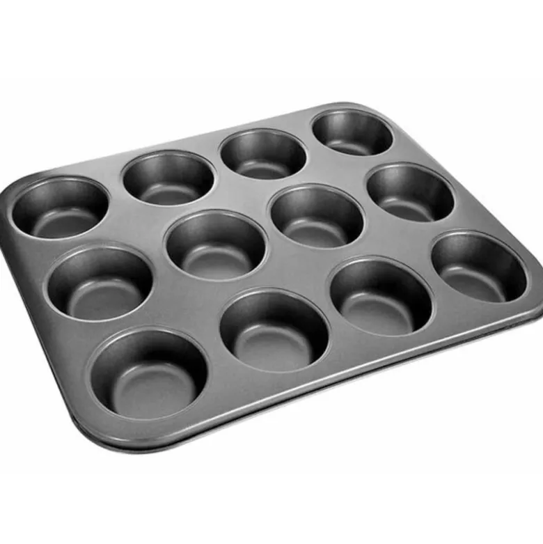 Forma do pieczenia babeczek muffinek 35x26x3 cm Krisberg KR-010