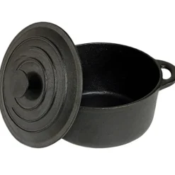 Garnek żeliwny Krisberg 2551 21 cm 2,6 L ciężki na indukcję