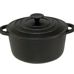 Garnek żeliwny Krisberg 2551 21 cm 2,6 L ciężki na indukcję