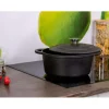 Garnek KingHoff KH 1477 -29 cm żeliwny 4,5 L Ciężki Indukcja Gaz Brytfanna