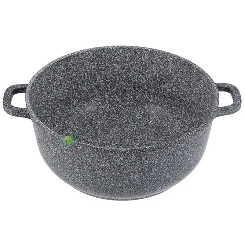 Garnek marmurowy z pokrywką Edenberg EB 8004 2.3L na indukcję 20 cm