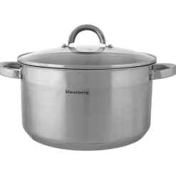 Garnek na indukcję Klausberg KB 7129 na gaz 11.5 L stalowy z pokrywką
