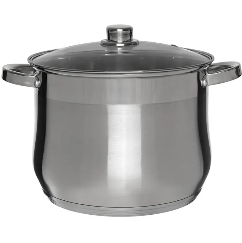 Garnek na indukcję Klausberg KB 7163 8.6 L stalowy z pokrywką, na gaz