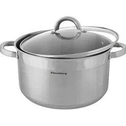 Garnek stalowy 20cm z pokrywką 3.5 L KB 7124 Klausberg
