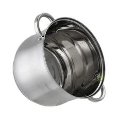 Garnek stalowy Klausberg KB 7166 indukcyjny 16 L z pokrywką