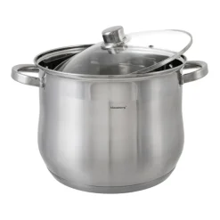 Garnek stalowy Klausberg KB 7166 indukcyjny 16 L z pokrywką