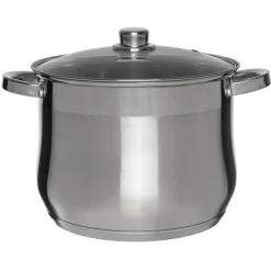 Garnek ze stali Klausberg KB 7167 Gaz Indukcja 18.7 L stalowy z pokrywką