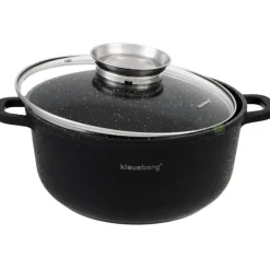 Garnki marmurowe Klausberg KB 7359 Zestaw garnków granitowych indukcyjnych