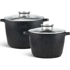 Garnki marmurowe Zilner ZL 7011 Zestaw 2 garnków indukcyjnych