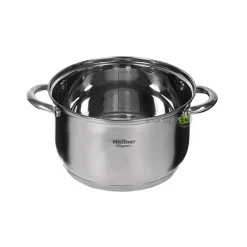 Garnki stalowe Hoffner HF 4360 indukcyjne Zestaw sześciu garnków