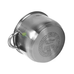 Garnki stalowe Hoffner HF 7857 indukcyjne zestaw sześciu garnków 14/16/18/20/22/24 cm