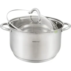 Garnki stalowe KingHoff KH 4450 zestaw indukcja