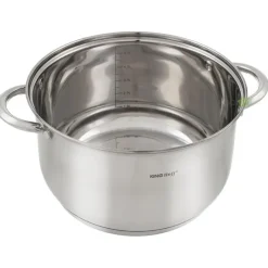 Garnki stalowe KingHoff KH 4446 zestaw garnków indukcja