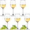 Kieliszki do wina 510 ml bezbarwne grube szkło Olbia MG Home