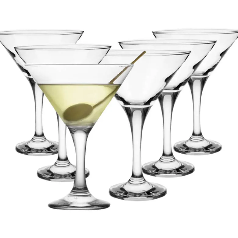 Kieliszki na nóżce do martini Glasmark kieliszki koktajlowe 150 ml zestaw 6 sztuk