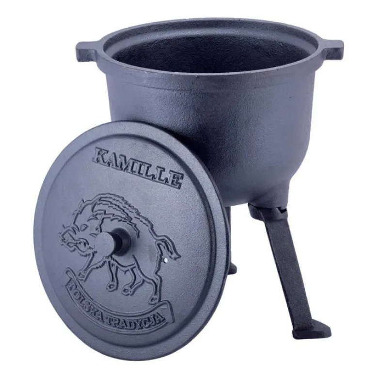 Kociołek myśliwski Zilner ZL 5507 garnek żeliwny 15 L