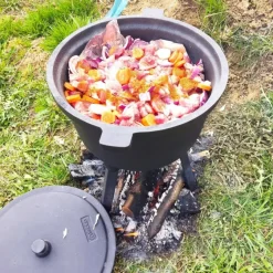 Kociołek myśliwski Zilner ZL 5507 garnek żeliwny 15 L