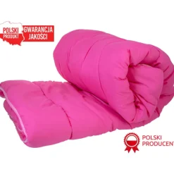 Kołdra 200x220 z owczą wełną zimowa gruba naturalna wełna ciepła