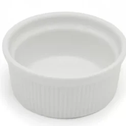 Kokilki do zapiekania 150 ml ramekin zestaw 6 sztuk salaterki miseczki pojemniki porcelanowe Brulee Tragar