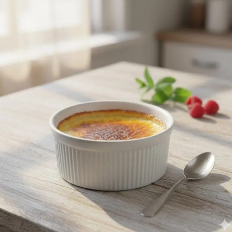 Kokilki do zapiekania 150 ml ramekin zestaw 10 sztuk salaterki miseczki pojemniki porcelanowe Brulee Tragar