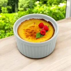 Kokilki do zapiekania 180 ml zestaw 10 sztuk salaterki miseczki pojemniki porcelanowe Brulee