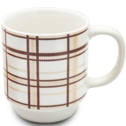 Kubek ceramiczny 380 ml z zaparzaczem kratka Bella Fiore Meyerhoff BL-4540