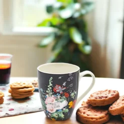 Kubek 340 ml porcelana czary w kwiaty Bella Fiore Tragar 38976