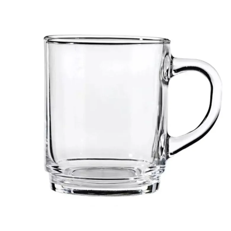 Kubek przezroczysty Florina 250 ml zestaw 6 szklanek