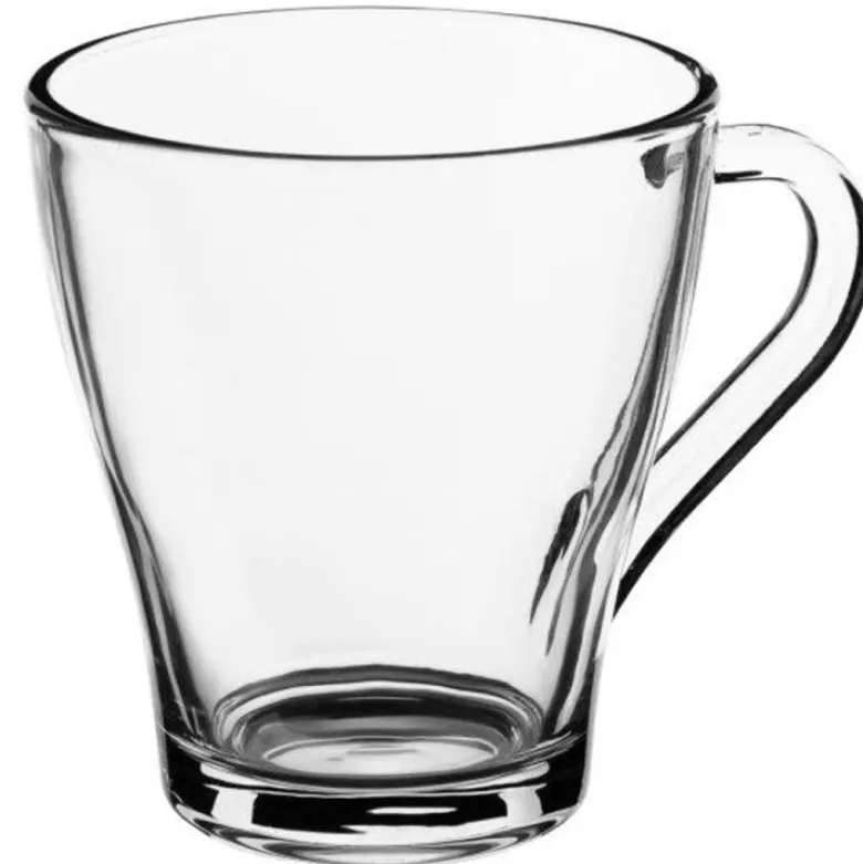 Kubek przezroczysty szklanka Galicja Lili 250 ml zestaw 6 szklanek