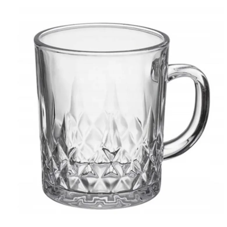Kubek przezroczysty szklanka Galicja Dublin 240 ml zestaw 6 szklanek