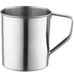 Kubek ze stali nierdzewnej Florina Leo 9cm 490 ml turystyczny kubek metalowy
