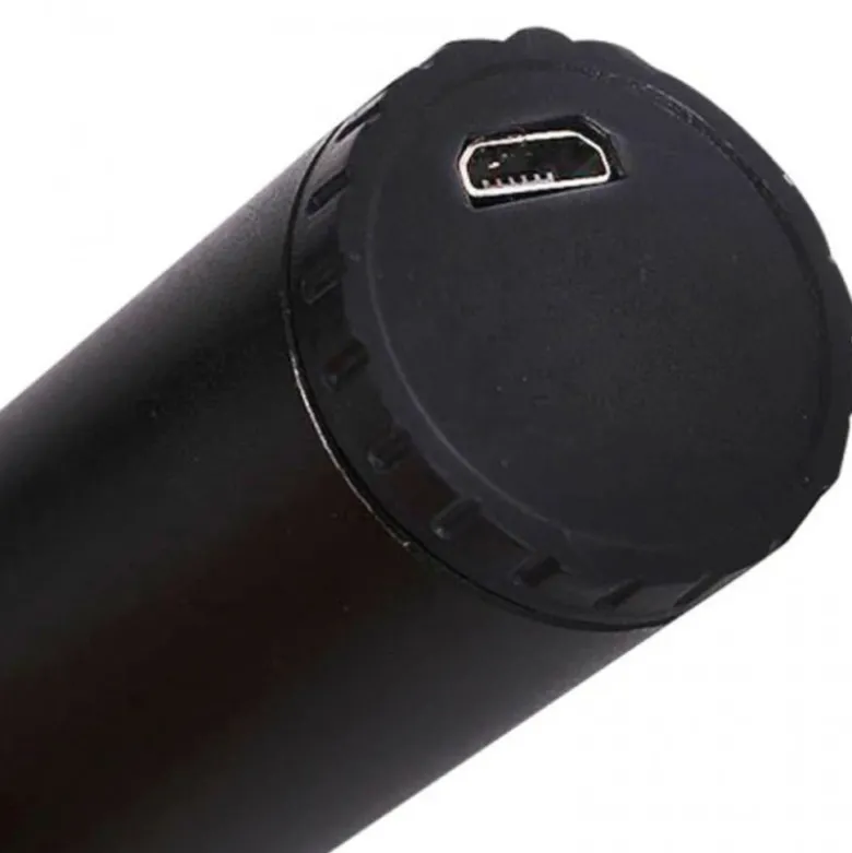 Latarka taktyczna LED ładowanie USB latarka w pudełku A 3611 COB ZOOM T6