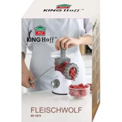 Maszynka ręczna do mielenia mięsa nadziewarka Kinghoff KH 1874