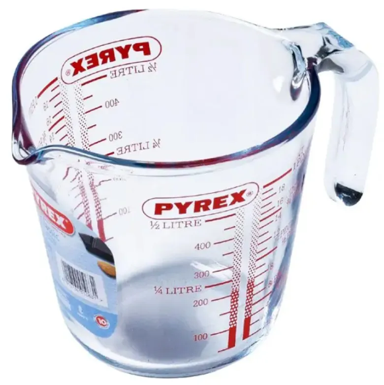 Miarka kuchenna dzbanek szklany ze skalą 500 ml Pyrex 263B