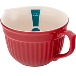 Miska ceramiczna z uchwytem i wylewką czerwona 13,5 cm Altom Design Red Chilli