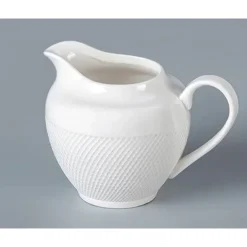 Mlecznik porcelanowy 160 ml dzbanuszek mały na mleko śmietankę Cortina Florina